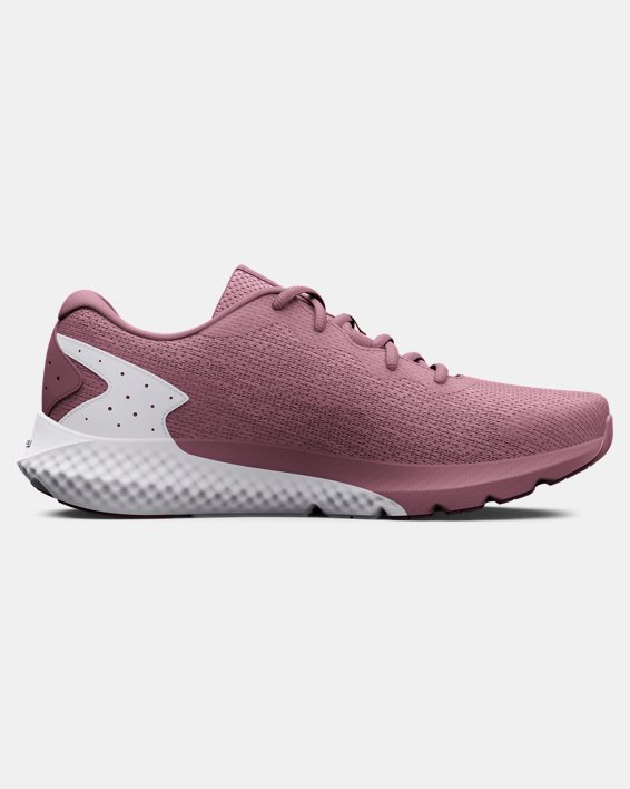 Women's UA Charged Rogue 3 Knit Running Shoes, Pink, pdpMainDesktop image number 6